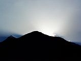 405 Annapurna Sunrise From Lete The next morning at Lete, I watched the sun rise from behind the Annapurna Northwest Face.